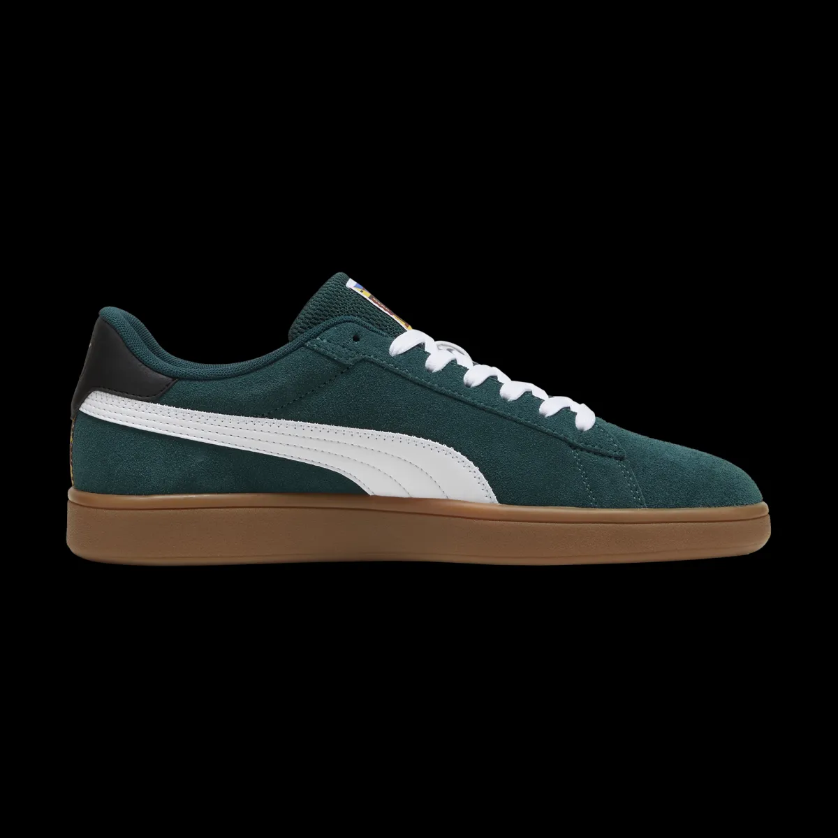 Outlet Sneakers da uomo in pelle verde scuro con logo Smash 3.0 Uomo Sneakers Sport Uomo|Scarpe Sportive