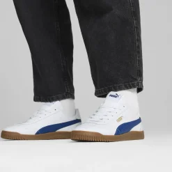 Hot Sneakers da uomo in pelle bianche e blu Club 5v5 Uomo Sneakers Sport Uomo|Scarpe Sportive