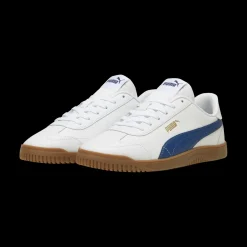 Hot Sneakers da uomo in pelle bianche e blu Club 5v5 Uomo Sneakers Sport Uomo|Scarpe Sportive