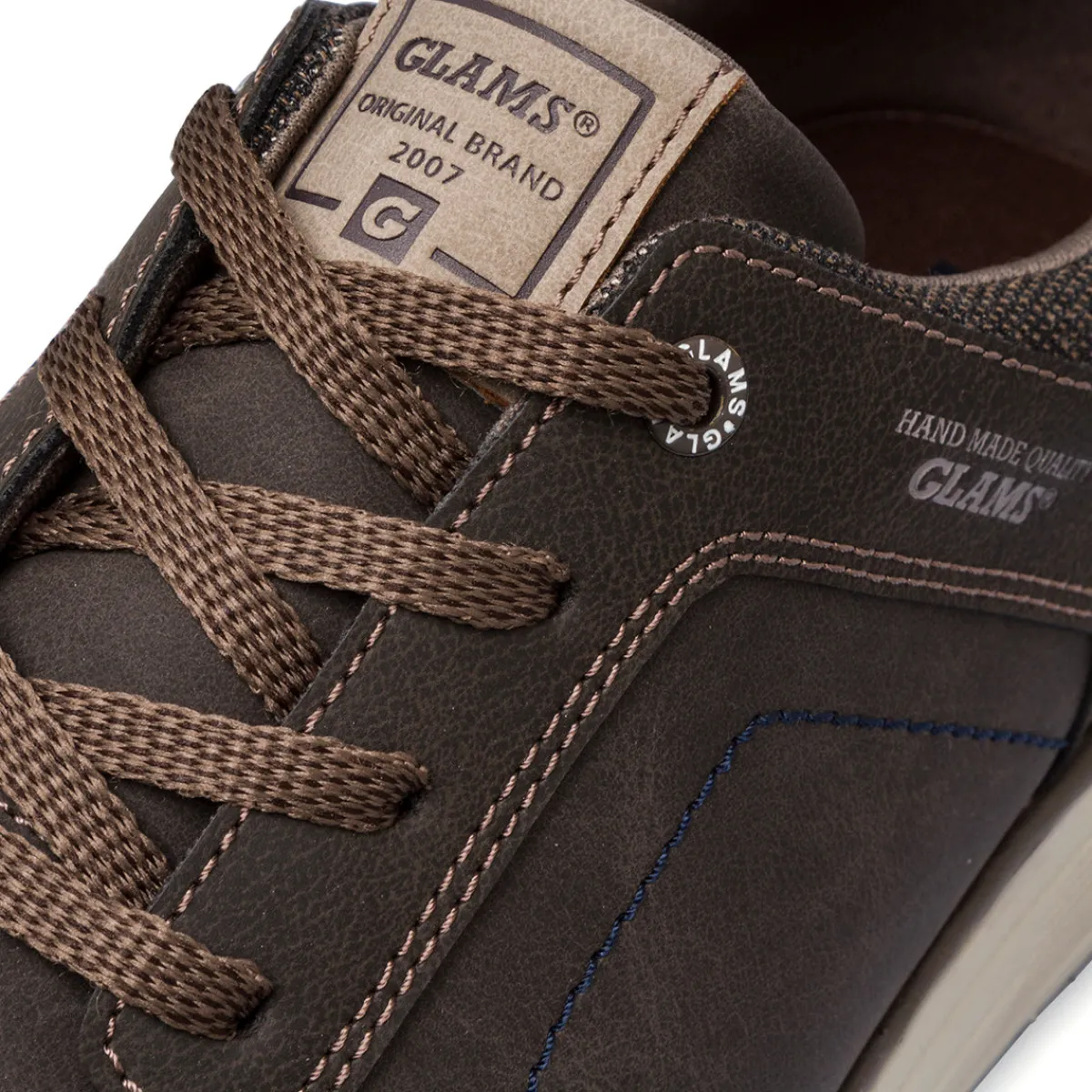 Discount Sneakers da uomo marroni con logo Uomo Look Marrone Uomo 👞|Sneakers Uomo