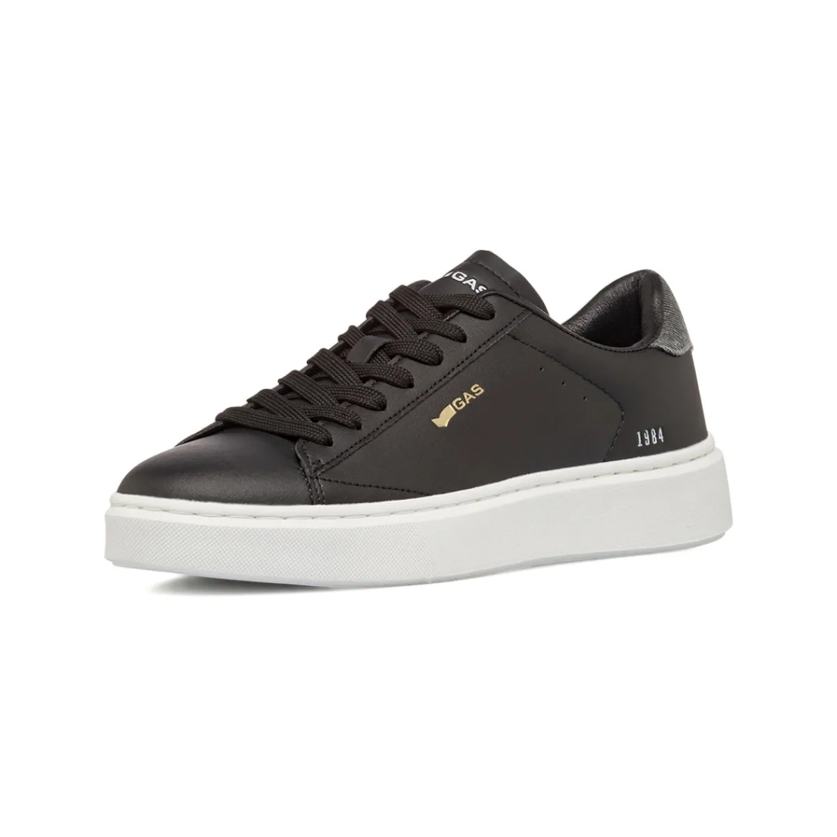 Discount Sneakers da Uomo Nere con Suola Bianca Uomo Sneakers Uomo