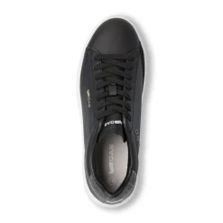 Discount Sneakers da Uomo Nere con Suola Bianca Uomo Sneakers Uomo