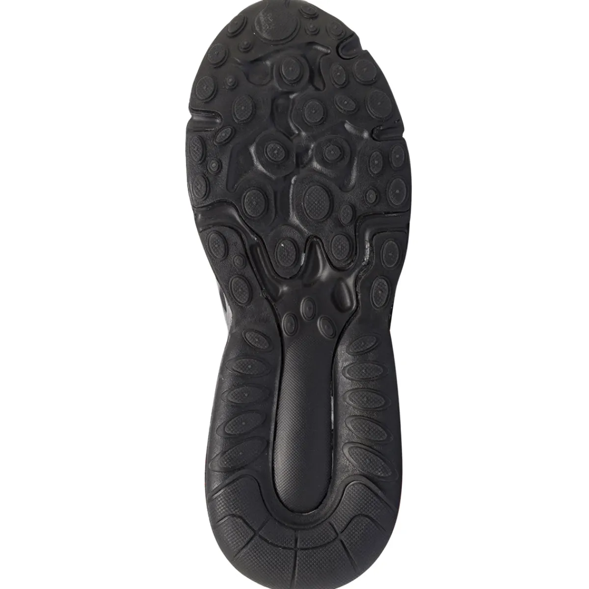 New Sneakers da Uomo Nere con Maxi Logo Rosso e Suola Ammortizzata Uomo Sneakers|Sneakers Sport Uomo