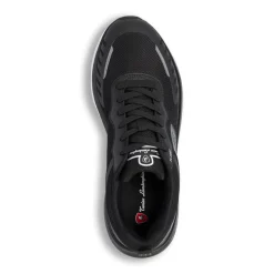 New Sneakers da uomo nere con logo e dettagli grigi Uomo Sneakers Retro Running|Scarpe Da Palestra