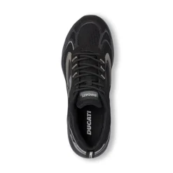 Discount Sneakers da Uomo Nere con Dettagli Grigi e Suola Sportiva Uomo Sneakers|Sneakers Sport Uomo