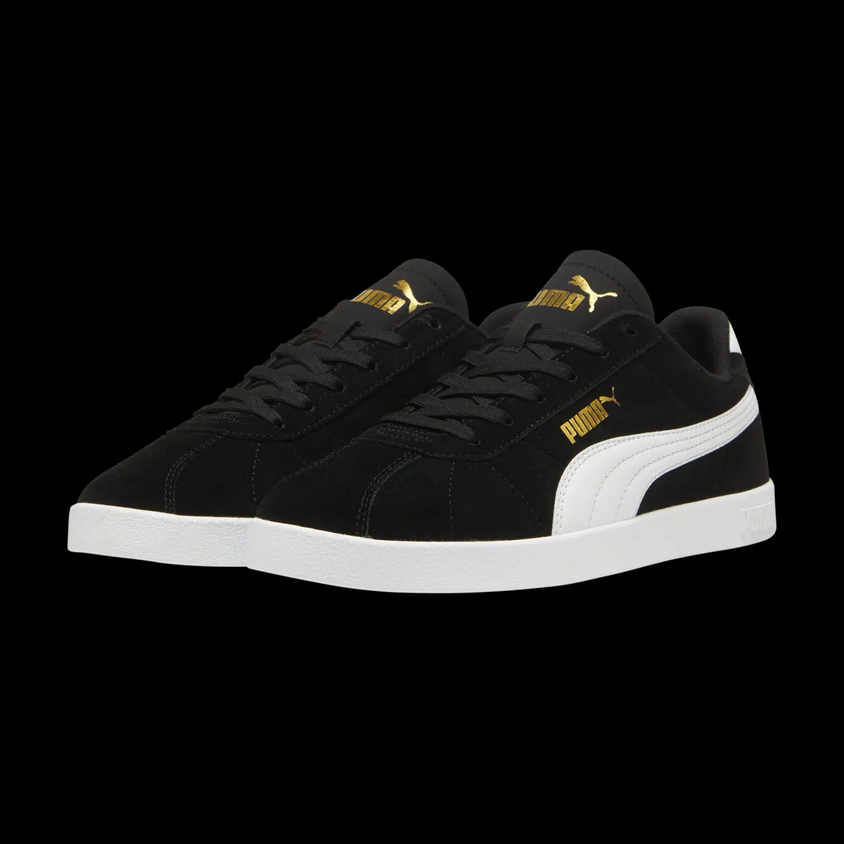 Discount Sneakers da uomo nere in pelle effetto scamosciato Club II Uomo Sneakers Sport Uomo|Scarpe Sportive