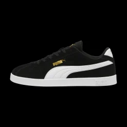 Discount Sneakers da uomo nere in pelle effetto scamosciato Club II Uomo Sneakers Sport Uomo|Scarpe Sportive