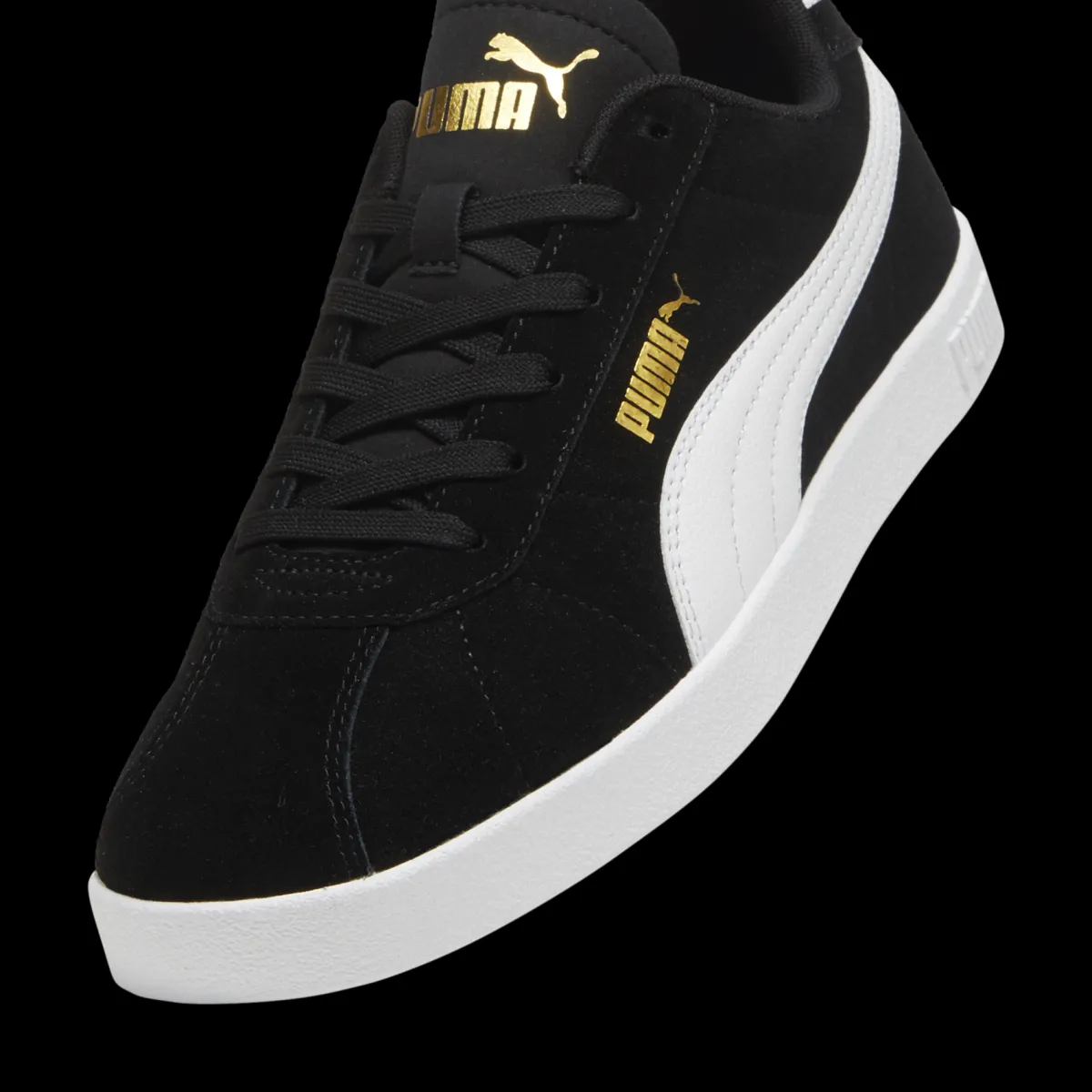 Discount Sneakers da uomo nere in pelle effetto scamosciato Club II Uomo Sneakers Sport Uomo|Scarpe Sportive