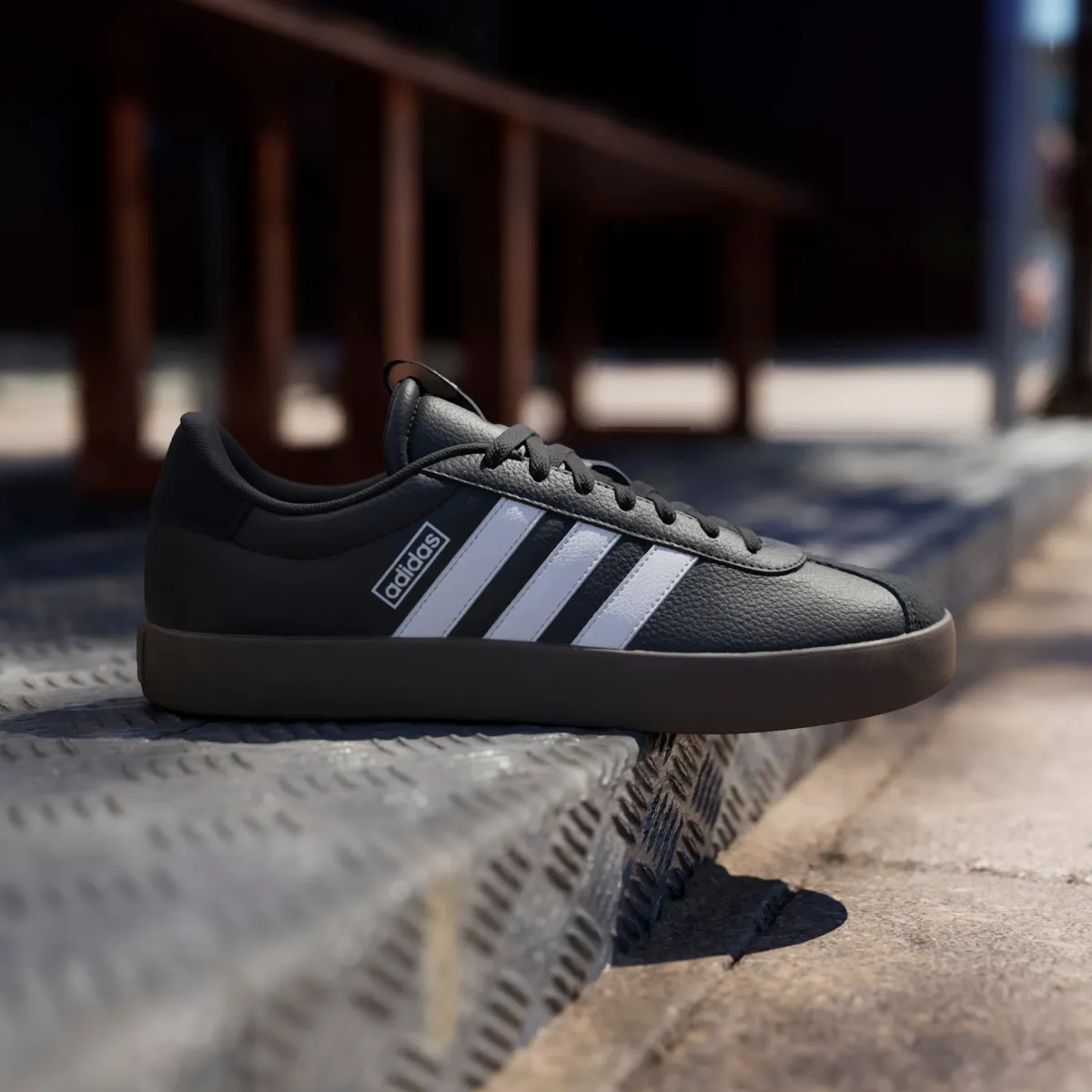 Clearance Sneakers da uomo nere in pelle scamosciata con logo VL Court 3.0 Uomo Sneakers Sport Uomo|Scarpe Sportive