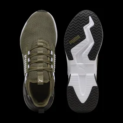 Sneakers da uomo verde militare con logo Retaliate 3 Uomo Scarpe Da Palestra|Scarpe Da Ginnastica