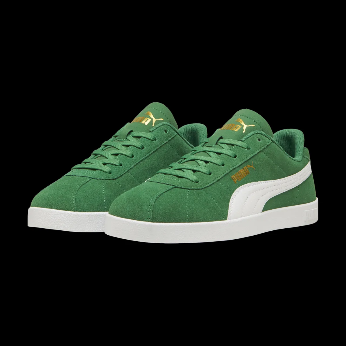 Sneakers da uomo verdi in pelle effetto scamosciato Club II Uomo Scarpe Sportive|Sneakers Sport Uomo