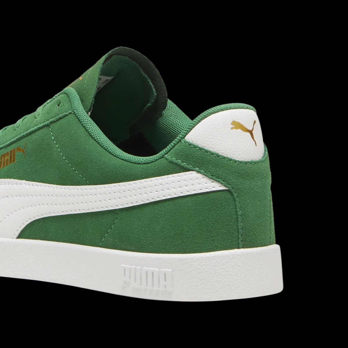 Sneakers da uomo verdi in pelle effetto scamosciato Club II Uomo Scarpe Sportive|Sneakers Sport Uomo