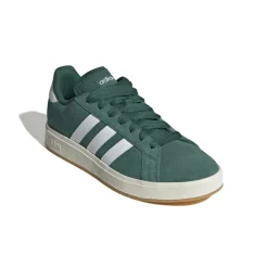Outlet Sneakers da uomo verdi in pelle con logo Grand Court Base 00s Uomo Sneakers|Scarpe Sportive