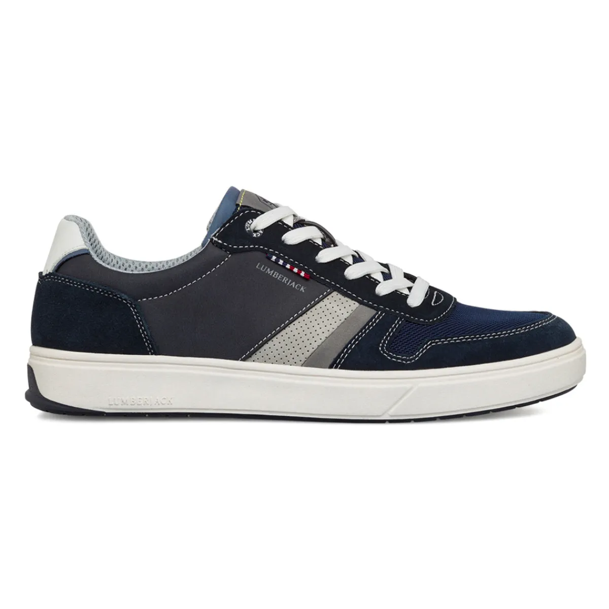 Outlet Sneakers eleganti blu da uomo con dettagli traforati Marvin Uomo Scarpe Eleganti Uomo|Scarpe Cerimonia Uomo