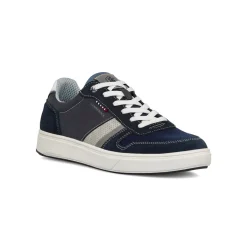 Outlet Sneakers eleganti blu da uomo con dettagli traforati Marvin Uomo Scarpe Eleganti Uomo|Scarpe Cerimonia Uomo