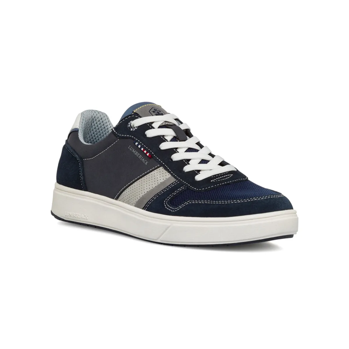 Outlet Sneakers eleganti blu da uomo con dettagli traforati Marvin Uomo Scarpe Eleganti Uomo|Scarpe Cerimonia Uomo