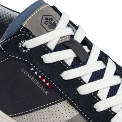 Outlet Sneakers eleganti blu da uomo con dettagli traforati Marvin Uomo Scarpe Eleganti Uomo|Scarpe Cerimonia Uomo