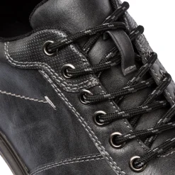 Sneakers eleganti nere effetto vintage da uomo Uomo Scarpe Eleganti Uomo|Scarpe Cerimonia Uomo