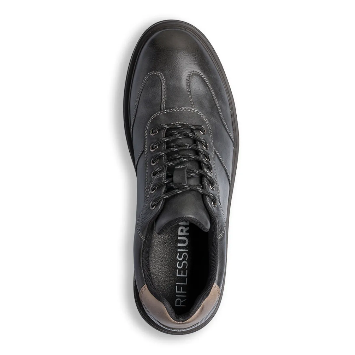 Sneakers eleganti nere effetto vintage da uomo Uomo Scarpe Eleganti Uomo|Scarpe Cerimonia Uomo