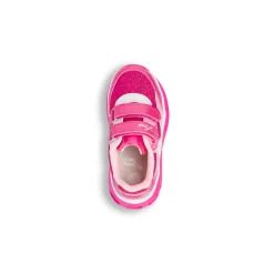 Sneakers Fucsia da Bambina con strappo e luci Bambino Sneakers Bambina|Scarpe Con Strappo Bambina