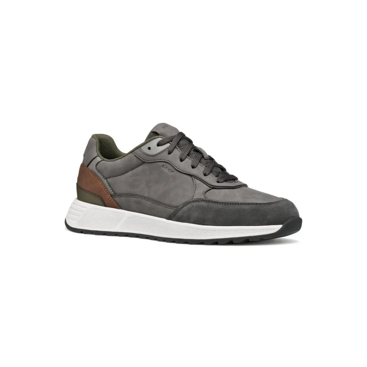 Sale Sneakers Grigie bicolore da Uomo con suola traspirante Uomo Sneakers Uomo