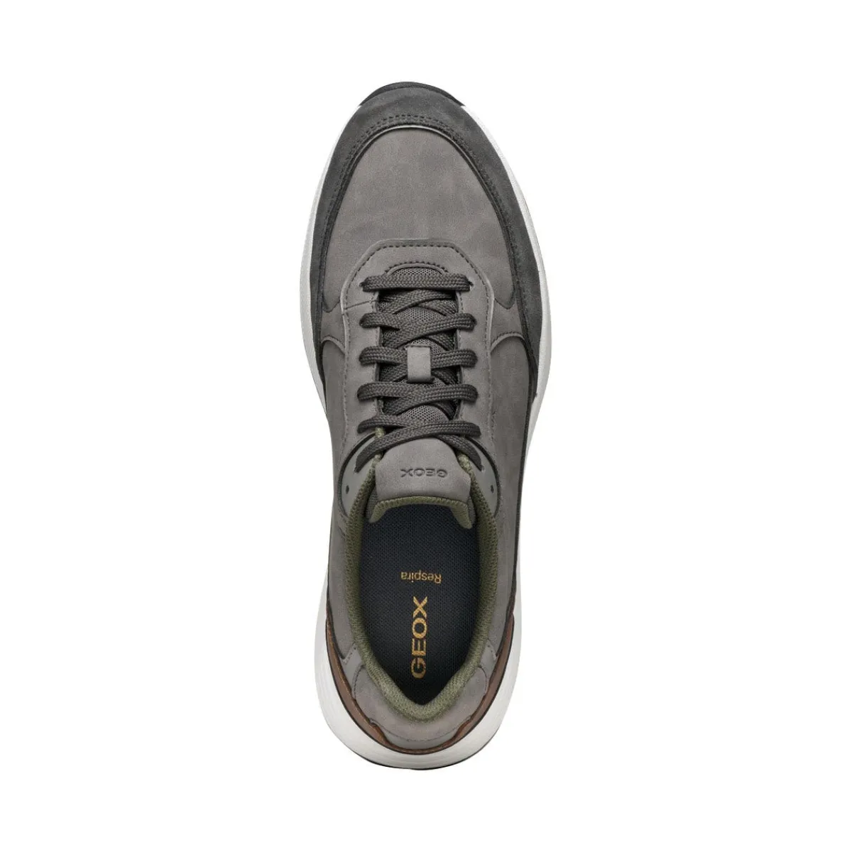 Sale Sneakers Grigie bicolore da Uomo con suola traspirante Uomo Sneakers Uomo
