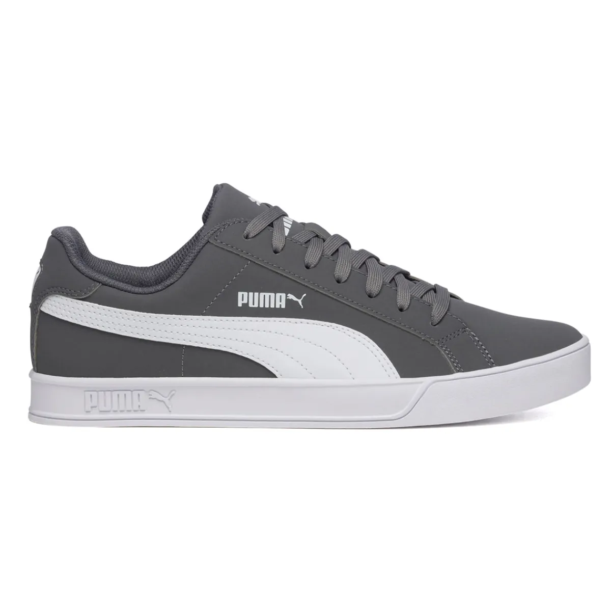 Discount Sneakers grigie con striscia laterale a contrasto Smash Vulc Uomo Sneakers Sport Uomo|Scarpe Sportive