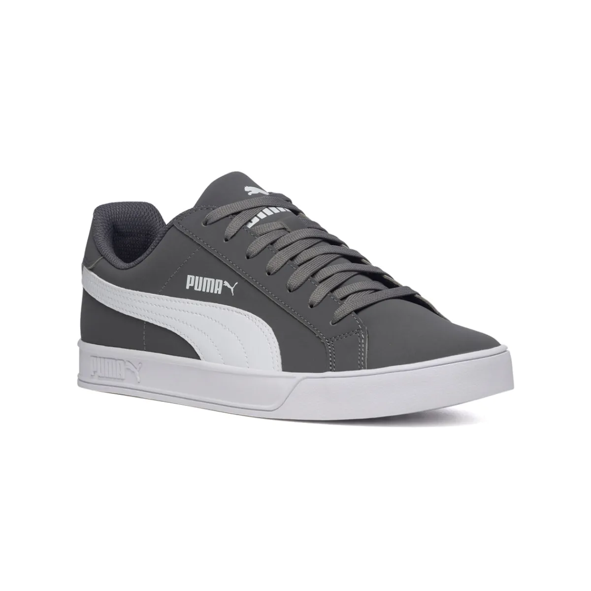 Discount Sneakers grigie con striscia laterale a contrasto Smash Vulc Uomo Sneakers Sport Uomo|Scarpe Sportive