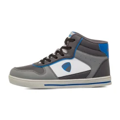 Sneakers grigie da Bambino con dettagli in contrasto blu Bambino Sneakers Bambino