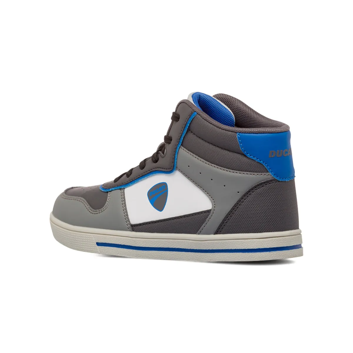 Sneakers grigie da Bambino con dettagli in contrasto blu Bambino Sneakers Bambino