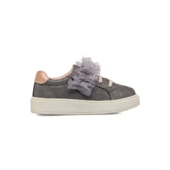 Sale Sneakers Grigie da Bambina con fiocco in tulle Bambino Sneakers Bambina