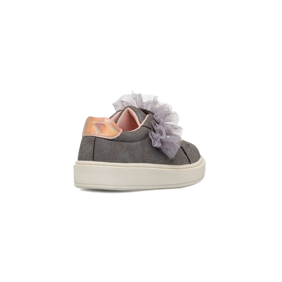 Sale Sneakers Grigie da Bambina con fiocco in tulle Bambino Sneakers Bambina