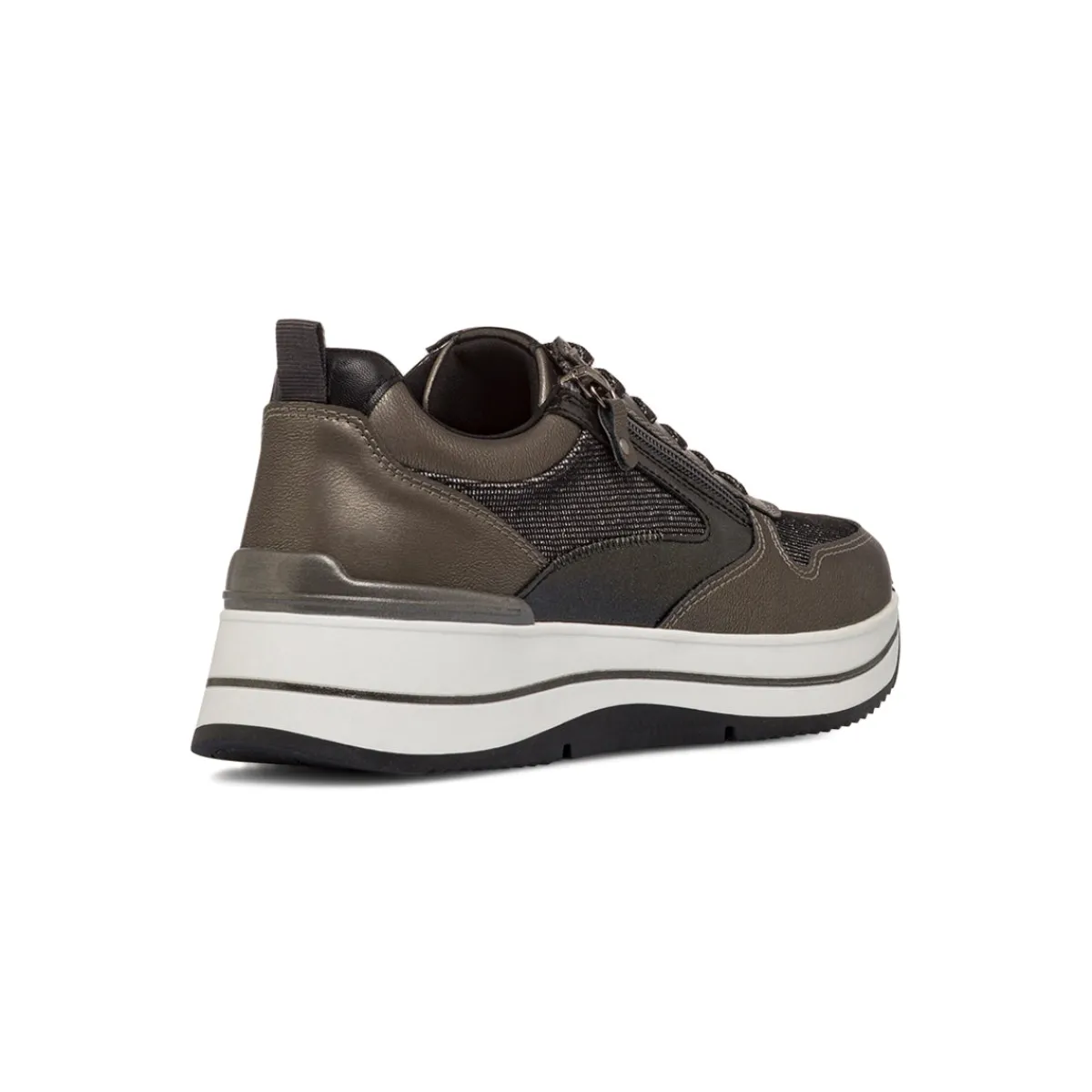 Best Sneakers grigie da Donna con zip decorativa Donna Sneakers Donna