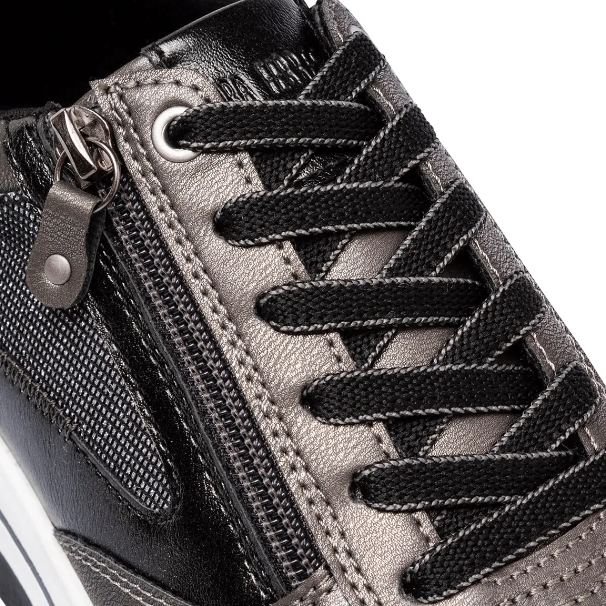 Best Sneakers grigie da Donna con zip decorativa Donna Sneakers Donna