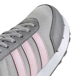 New Sneakers Grigie da Donna con dettagli rosa Run50S Donna Sneakers Retro Running|Sneakers