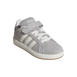 New Sneakers grigie da Ragazzo con chiusura a strappo GRAND COURT 00s EL C Bambino Scarpe Sportive Da Bambino|Sneakers Sportive Bambino