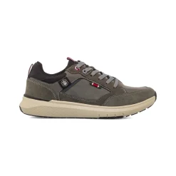 Sneakers Grigie da Uomo con inserti in contrasto Uomo Sneakers Uomo