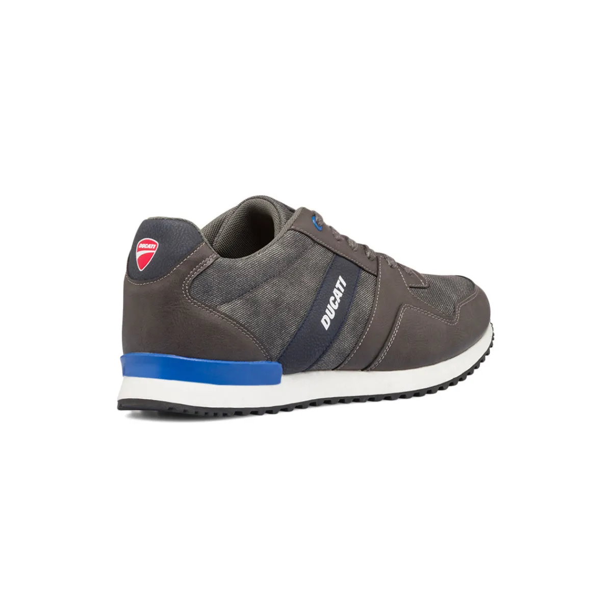 Sneakers grigie da uomo con logo laterale Uomo Sneakers Uomo