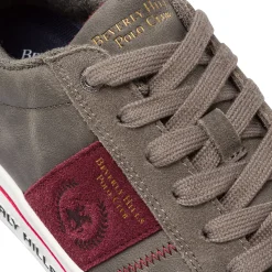 Hot Sneakers Grigie da Uomo con dettagli in contrasto Uomo Sneakers Uomo