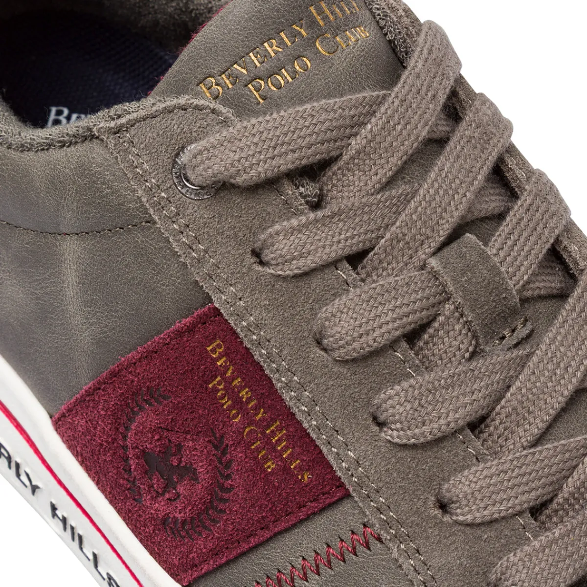 Hot Sneakers Grigie da Uomo con dettagli in contrasto Uomo Sneakers Uomo