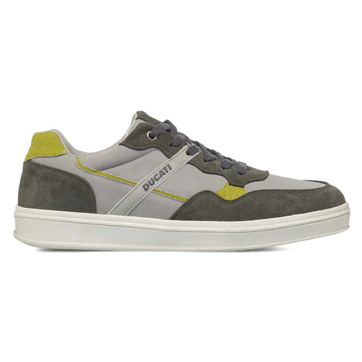 Sale Sneakers grigie da Uomo con dettagli in contrasto Uomo Sneakers Uomo