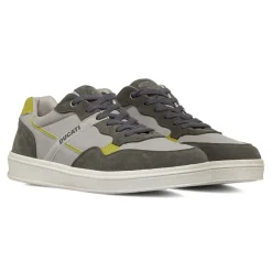 Sale Sneakers grigie da Uomo con dettagli in contrasto Uomo Sneakers Uomo