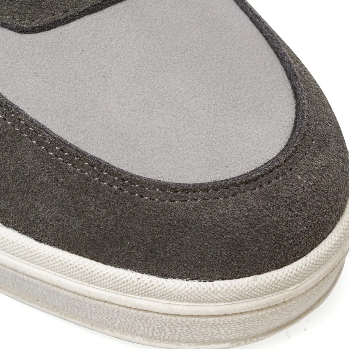 Sale Sneakers grigie da Uomo con dettagli in contrasto Uomo Sneakers Uomo