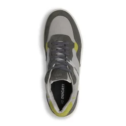 Sale Sneakers grigie da Uomo con dettagli in contrasto Uomo Sneakers Uomo