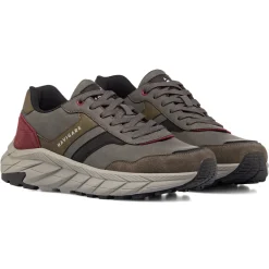 Sneakers Grigie da Uomo con dettaglio in contrasto Uomo Sneakers Uomo