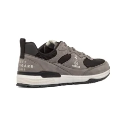 Outlet Sneakers Grigie da Uomo con inserti in contrasto Uomo Sneakers Uomo