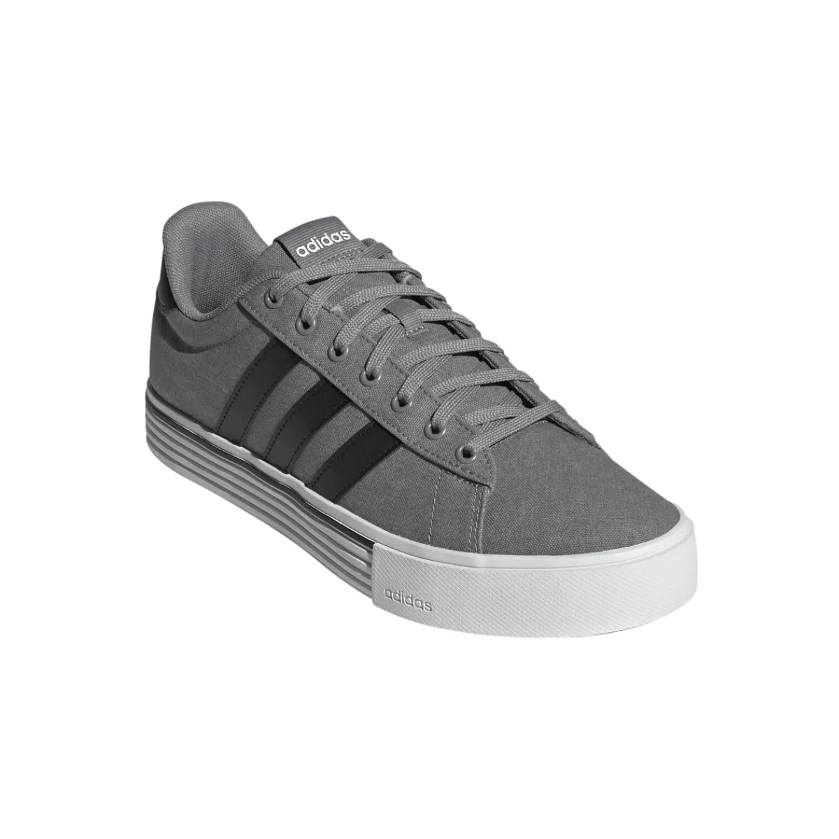 Discount Sneakers grigie da Uomo in tela con tre strisce DAILY 4.0 Uomo Sneakers|Sneakers Sport Uomo