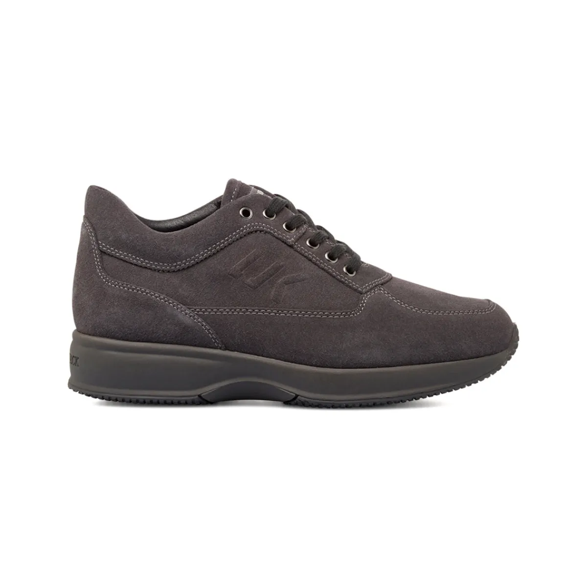 Discount Sneakers grigie da Uomo in suede Uomo Sneakers Uomo