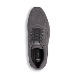 Discount Sneakers grigie da Uomo in suede Uomo Sneakers Uomo