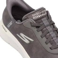 Online Sneakers Grigie da Uomo in Memory Foam Go Walk Slip-Ins Uomo Scarpe Per Camminare|Sneakers Sport Uomo